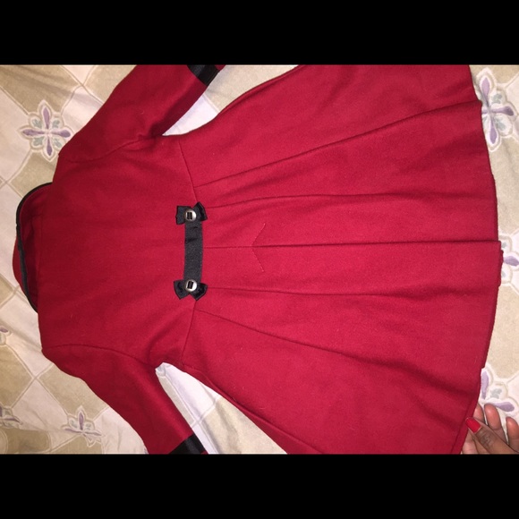 COPY - Rothschild red toddle coat - Picture 2 of 5